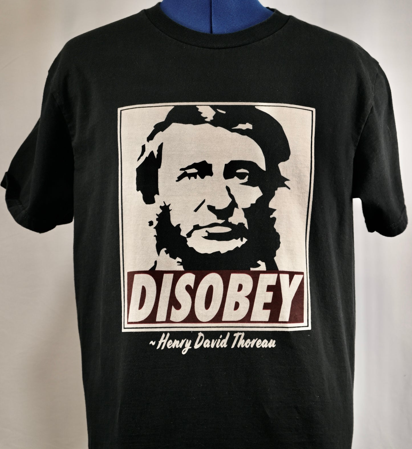 Disobey Thoreauly Black Tee